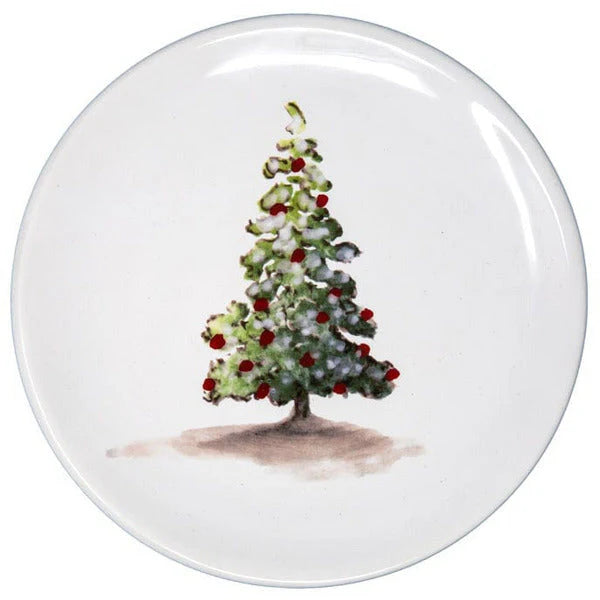 Tuscan Christmas Tree Canape Plate