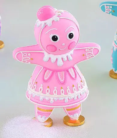 Glitterville Small Tabletop Rainbow Gingers, 8"