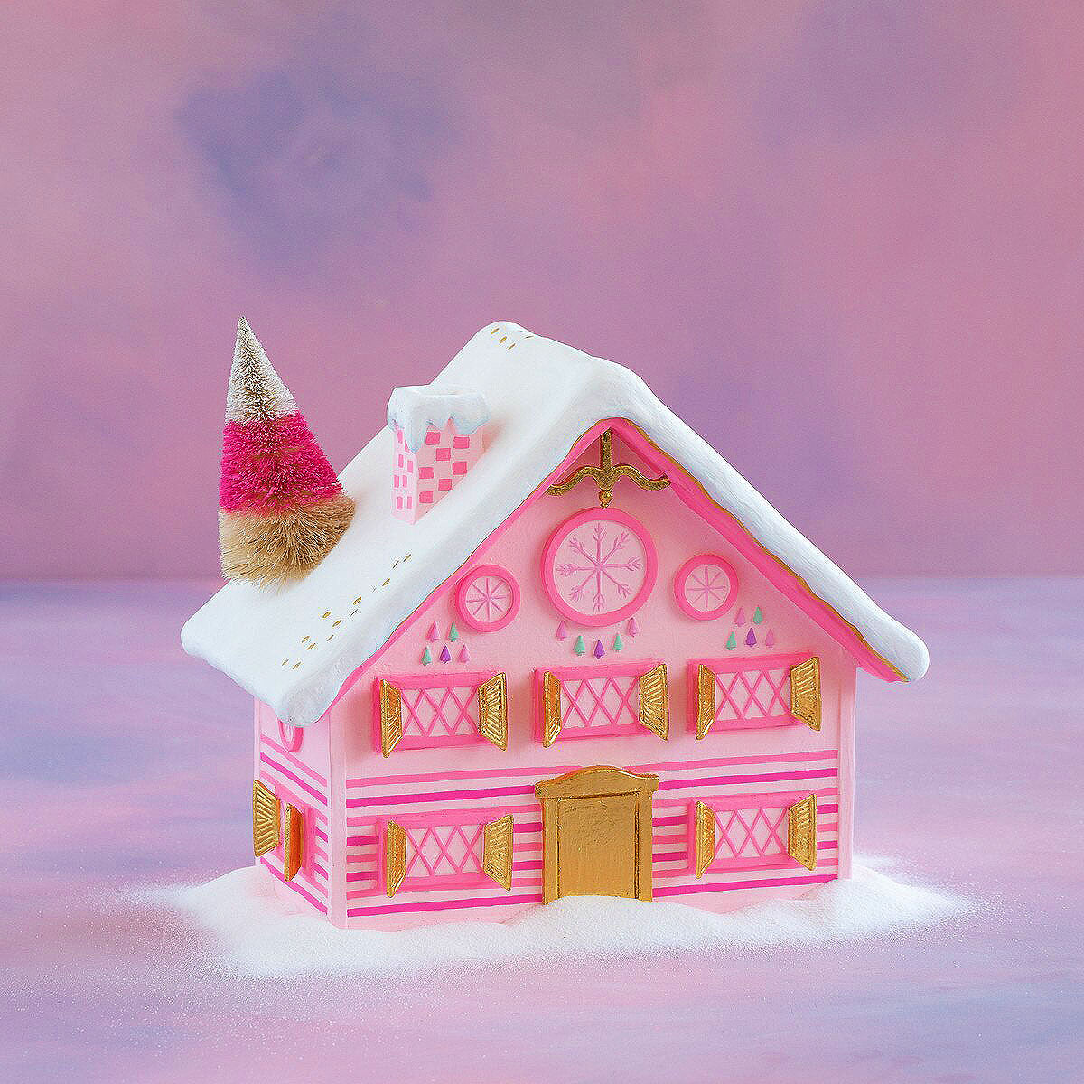 Pink Chalet Display