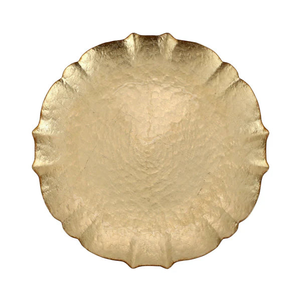 Baroque Glass Salad Plate