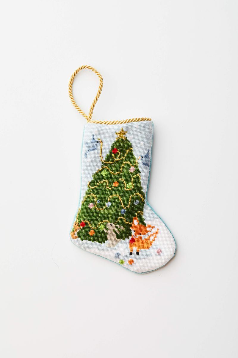Woodland Creatures Bauble Stocking