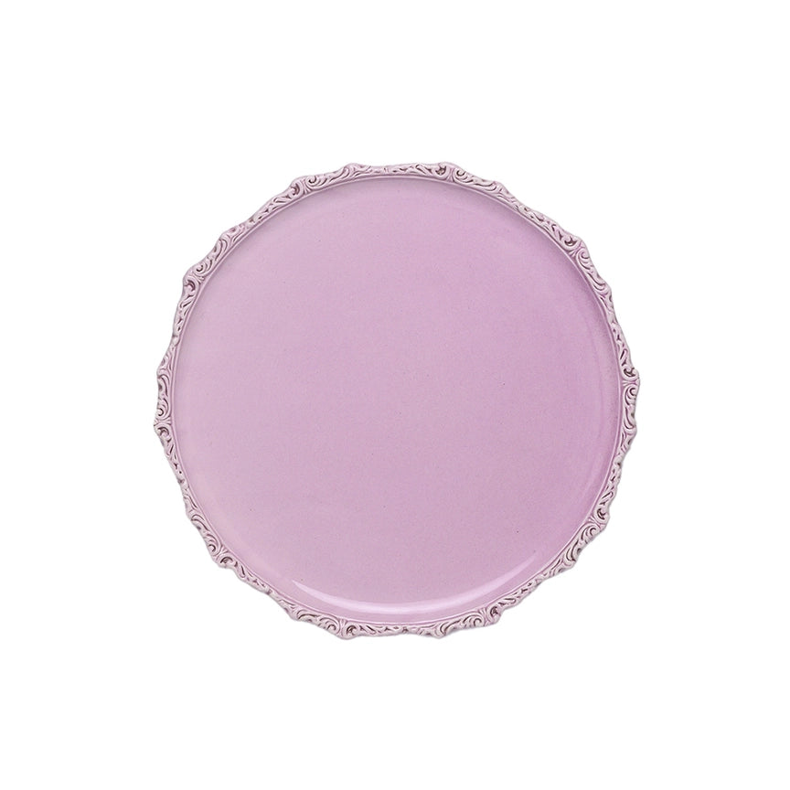 Imperial Pink Bread/Canape Plate