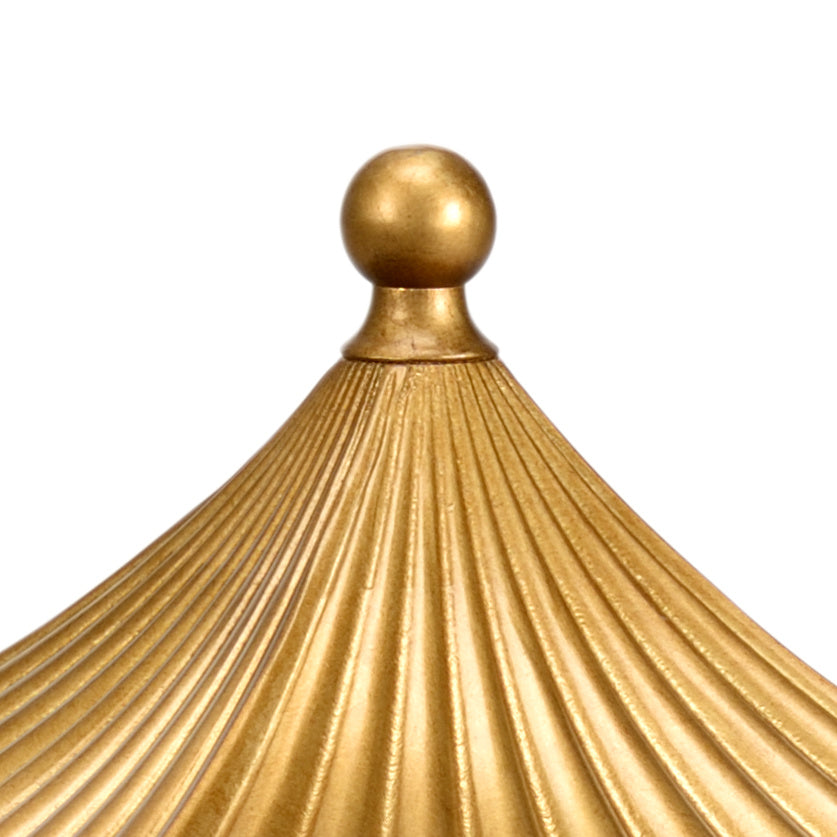 Chelsea House Pagoda Shelf - Gold