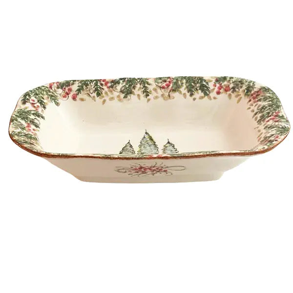 Natale Rectangular Dish
