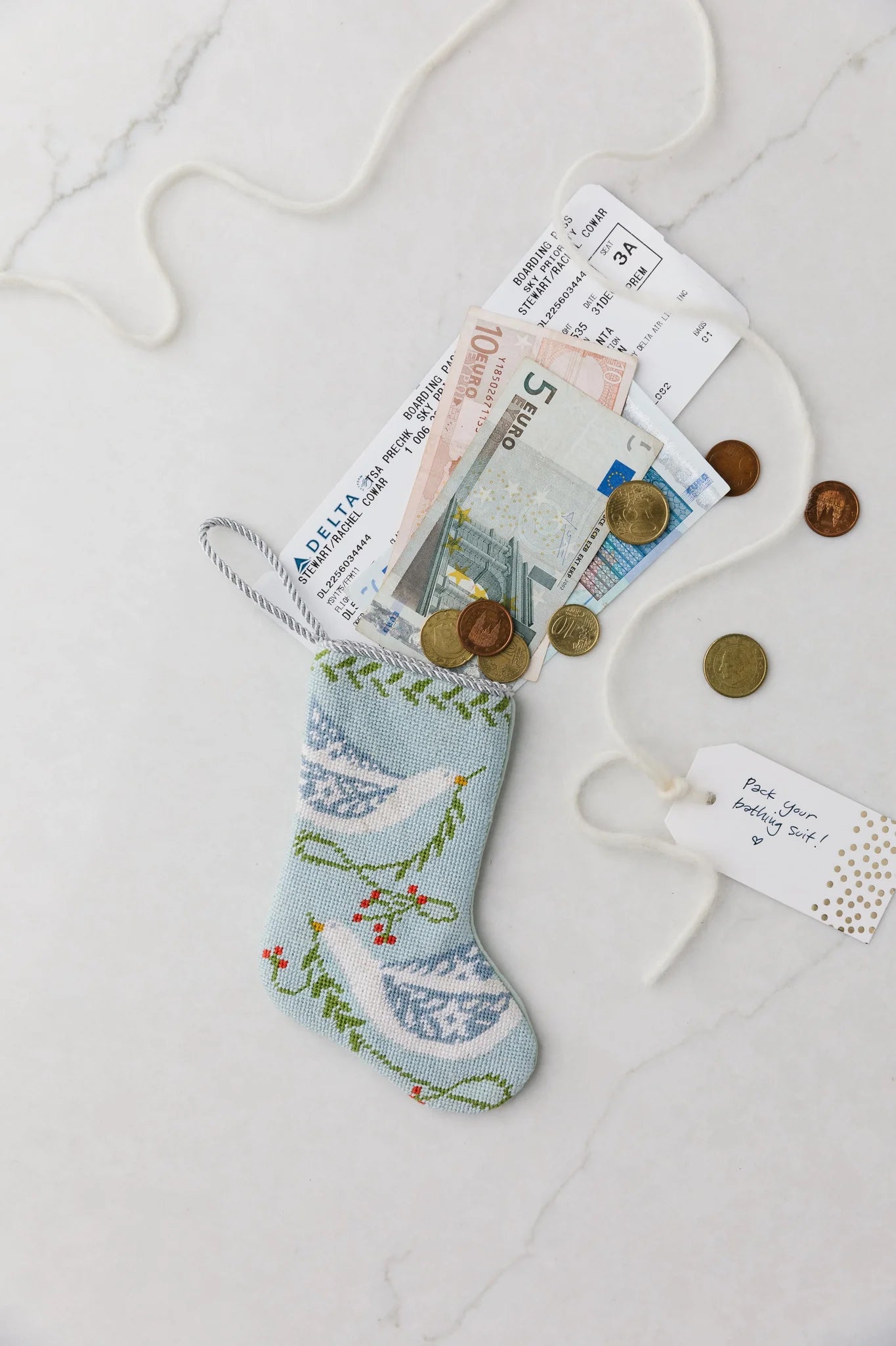 Peace on Earth Bauble Stocking
