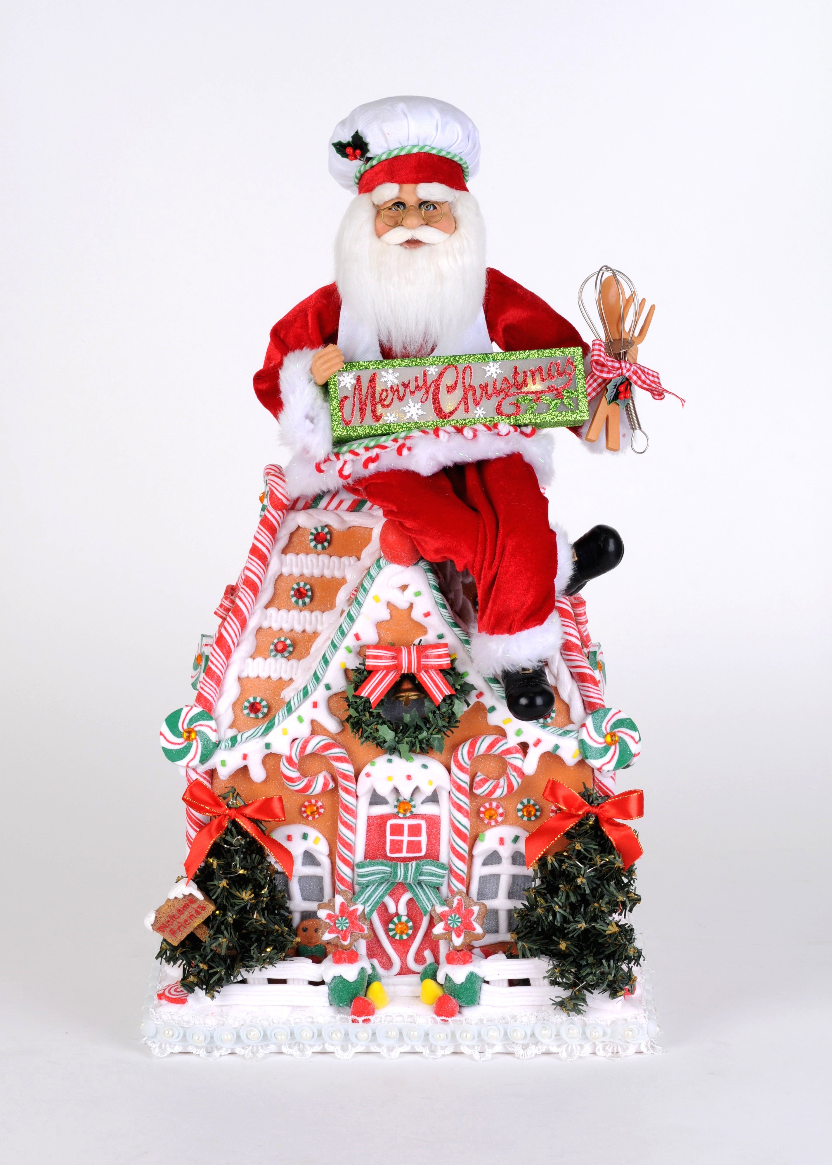 Lighted Homemade Goodies Gingerbread House