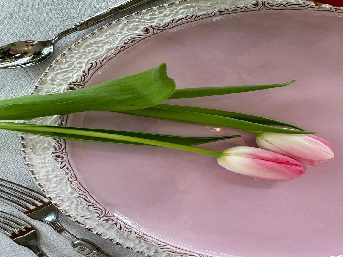 Imperial Pink Dinner Plate
