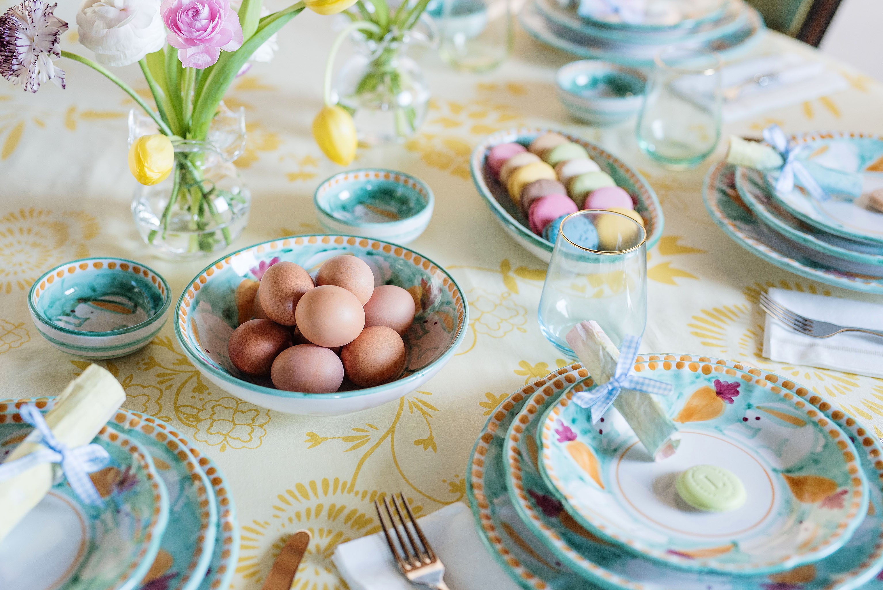 Coniglio (Bunnies) Oval Platter