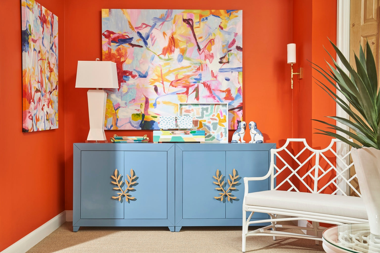 Chelsea House Godwin Bench - White