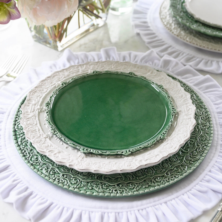 Imperial Italian Green Salad/Dessert Plate, Set of 4