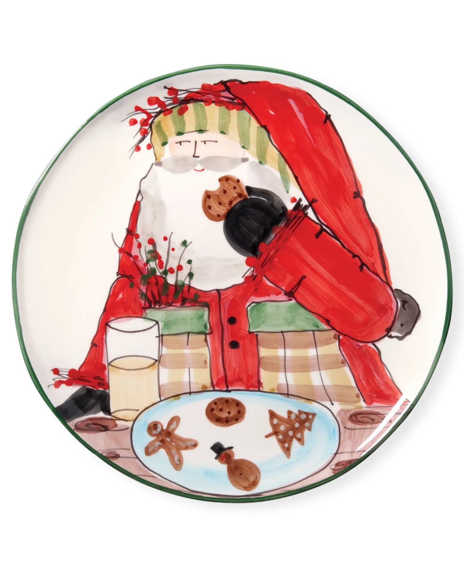 Old St. Nick Cookie Platter