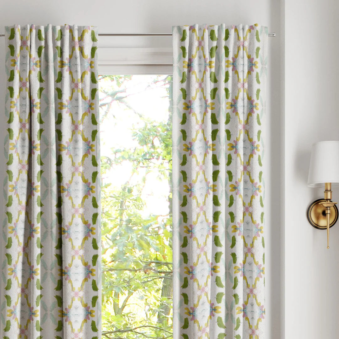 Dogwood Curtain Panels, Set of 2