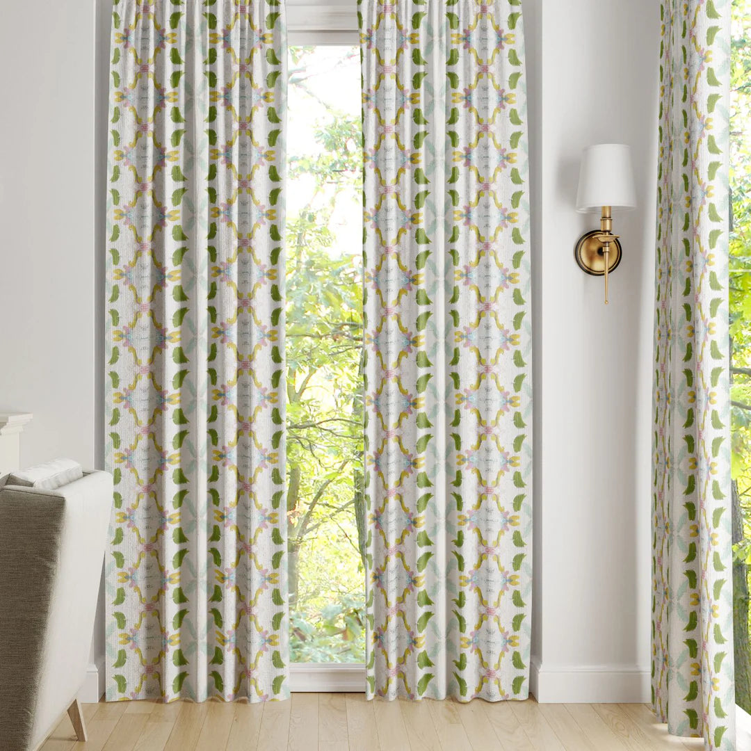 Dogwood Curtain Panels, Set of 2