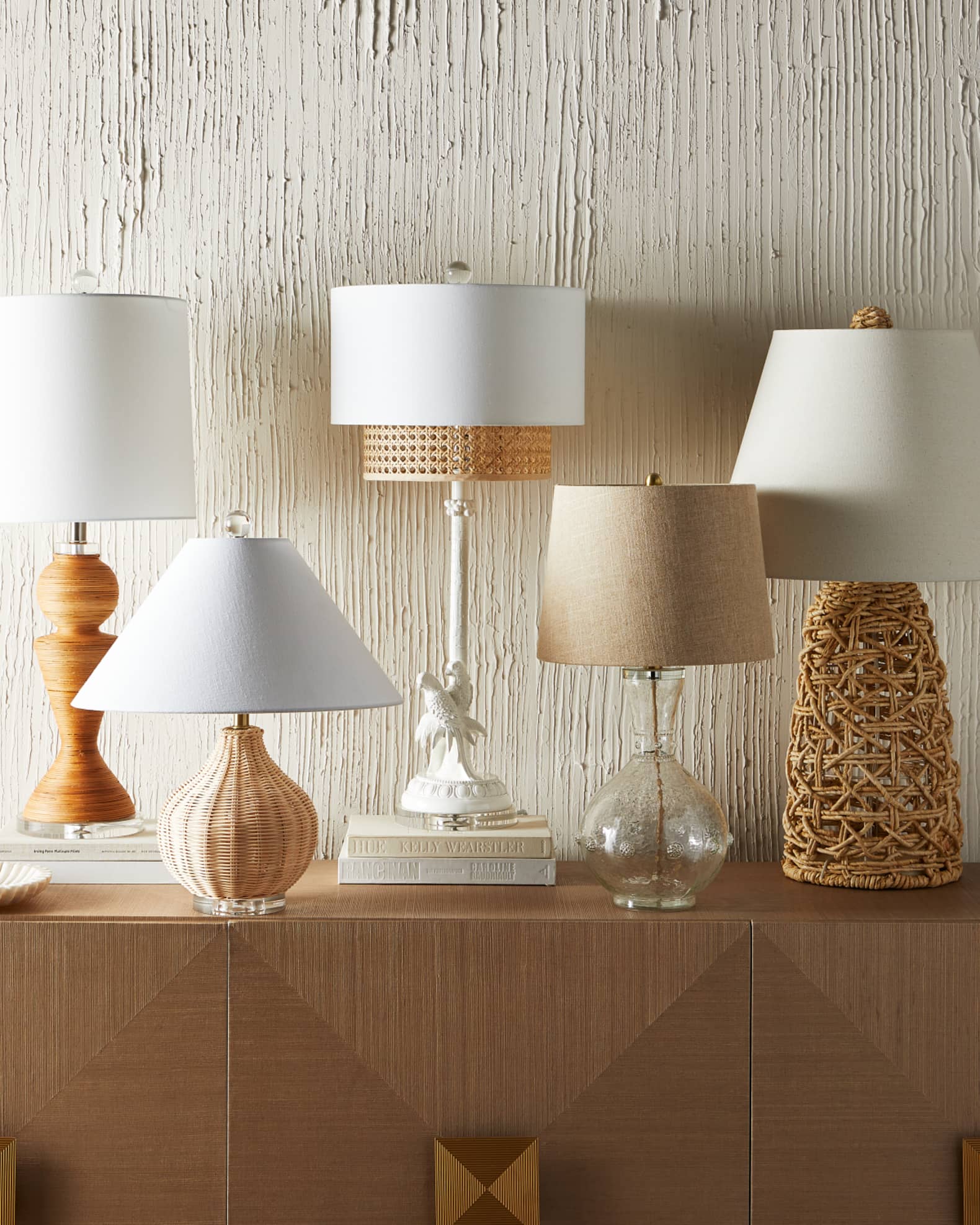 Parrot Palm Table Lamp