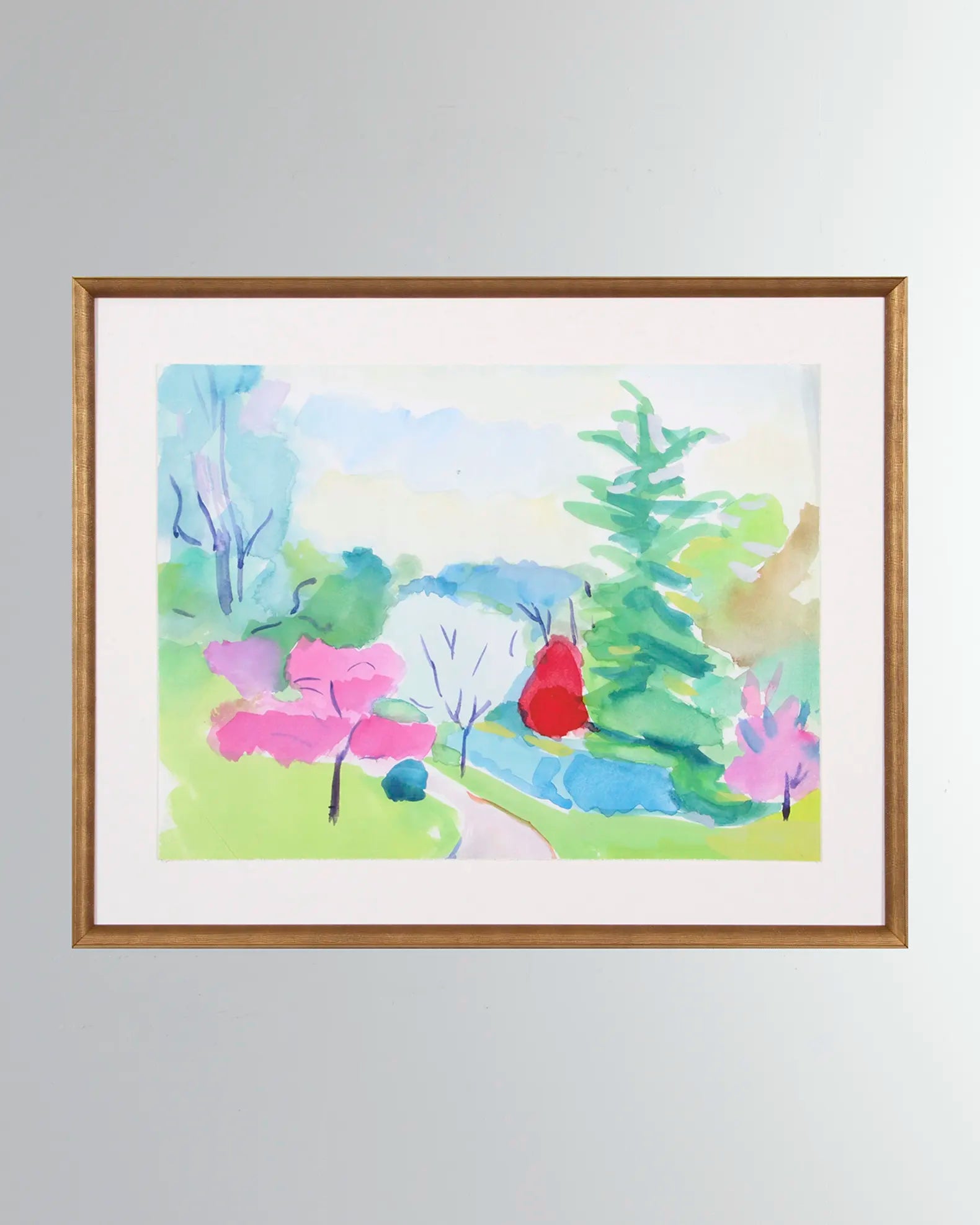 "Garden Landscape IV" Art Print