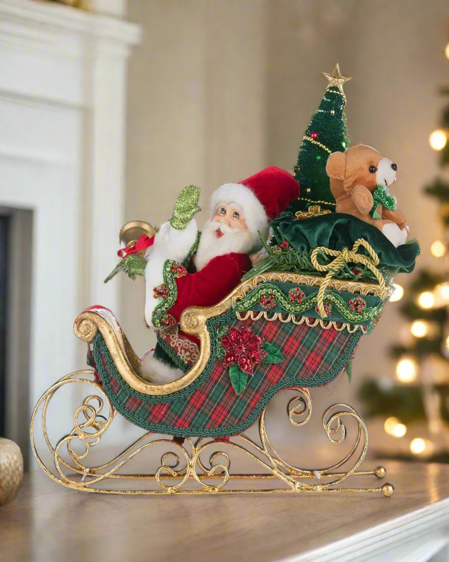 Holiday Magic Table Top Sleigh