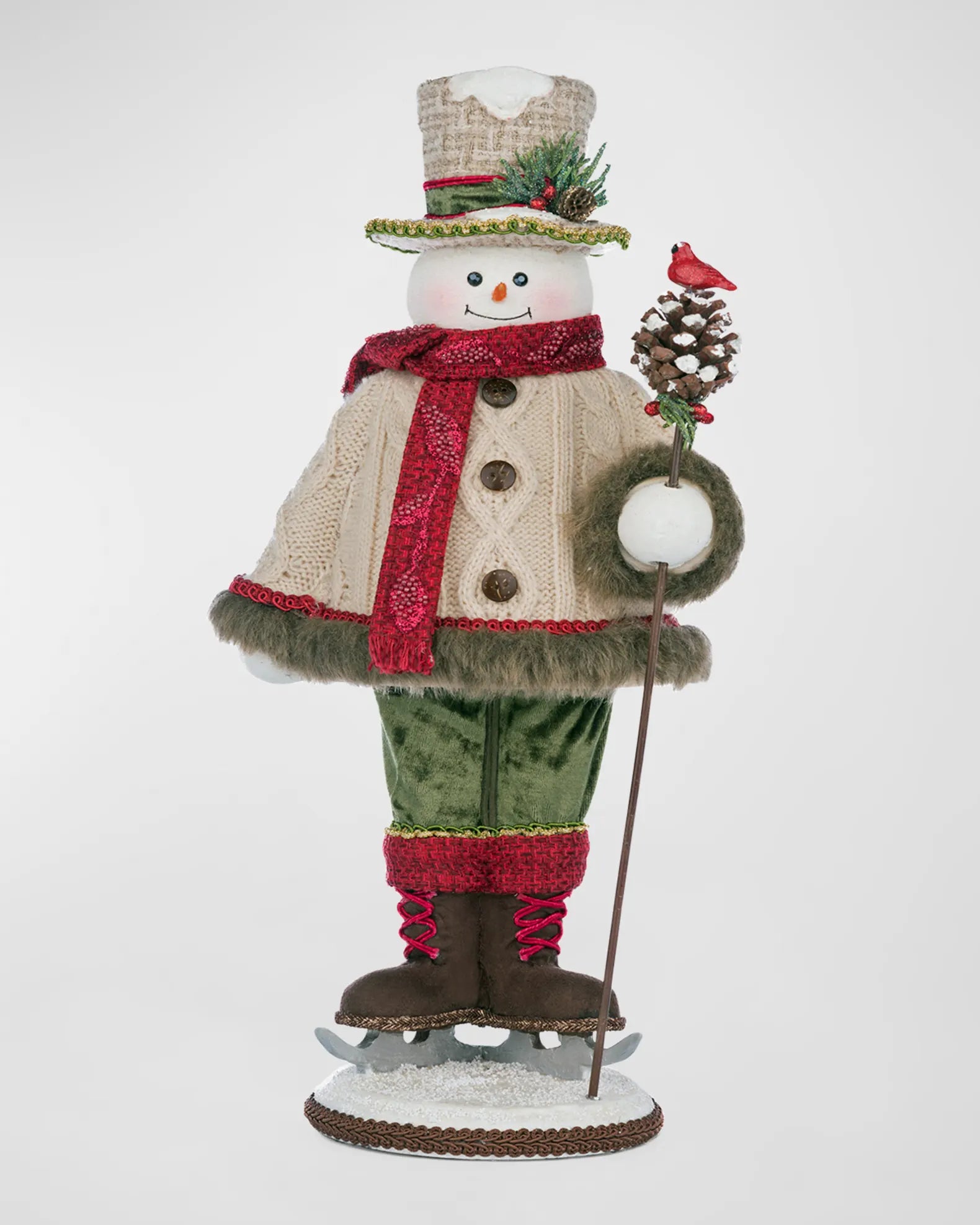 Frosty Snowfield Snowman Tabletop