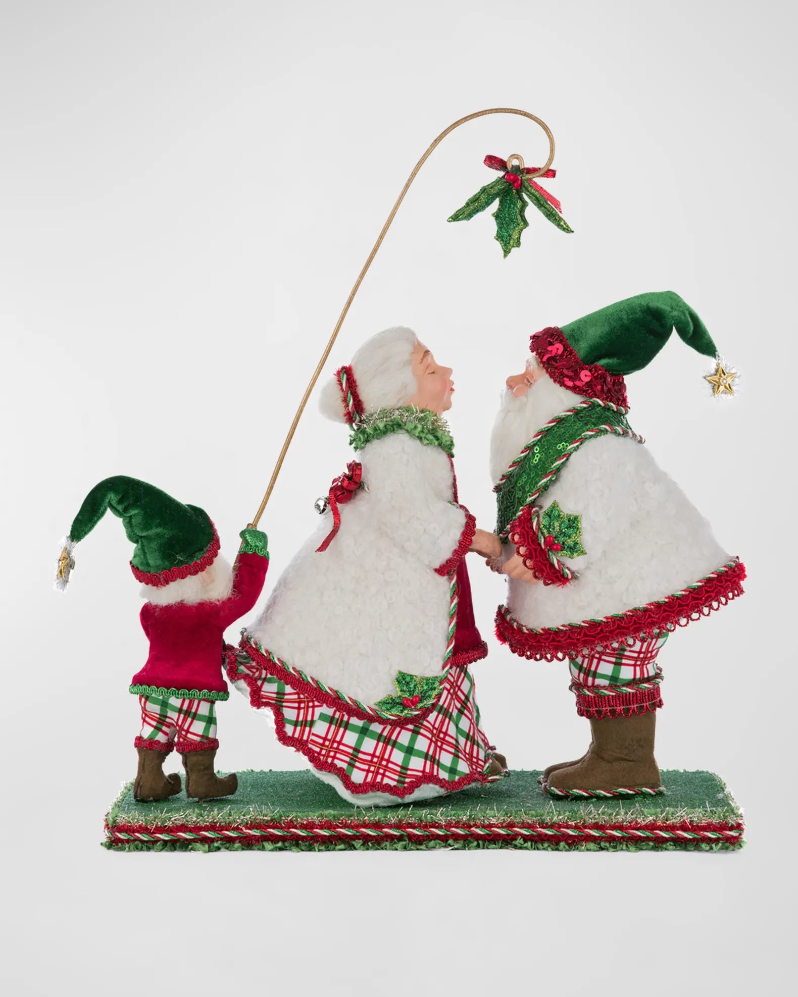 Holly Woods Mr. And Mrs. Claus Under The Mistletoe