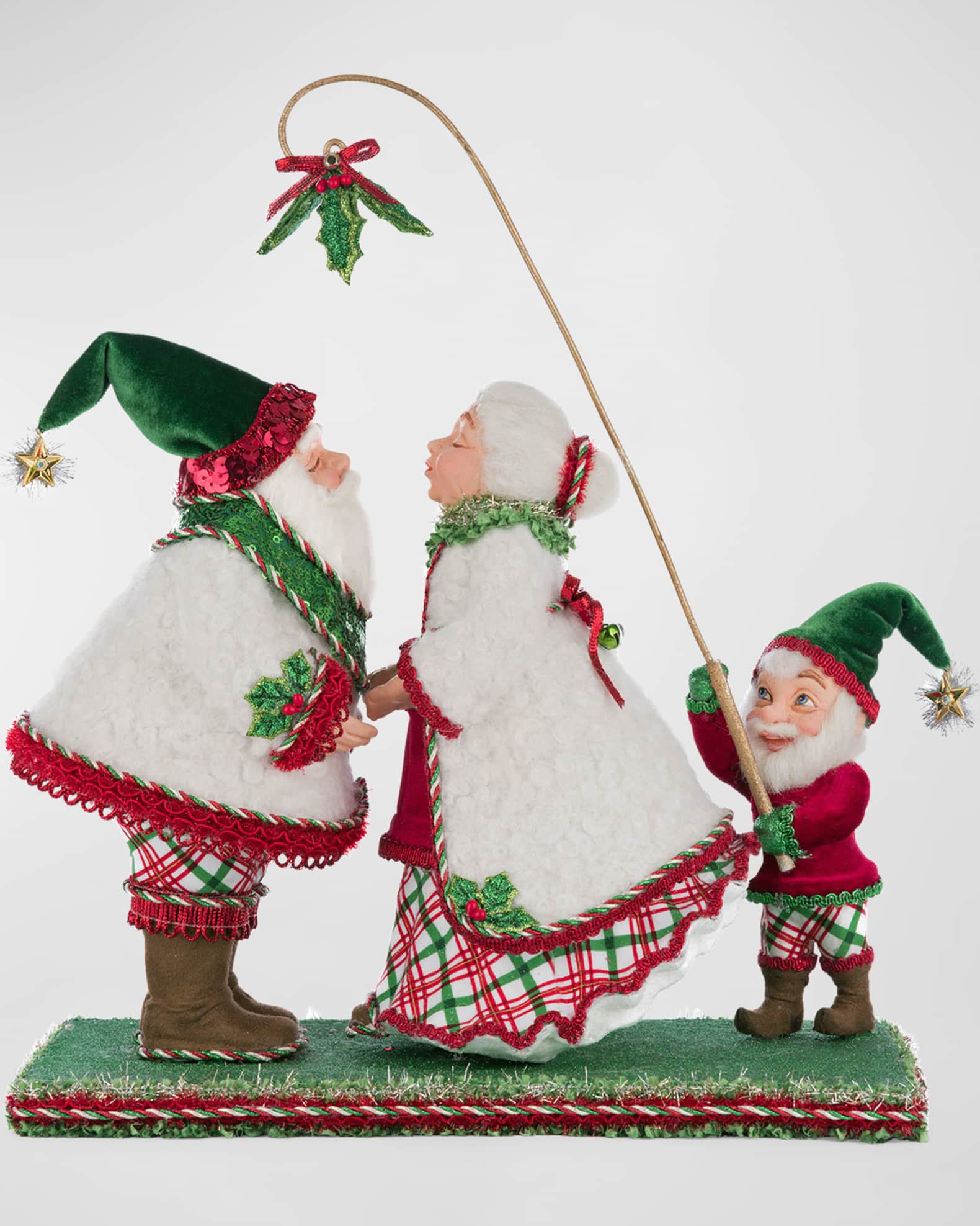 Holly Woods Mr. And Mrs. Claus Under The Mistletoe