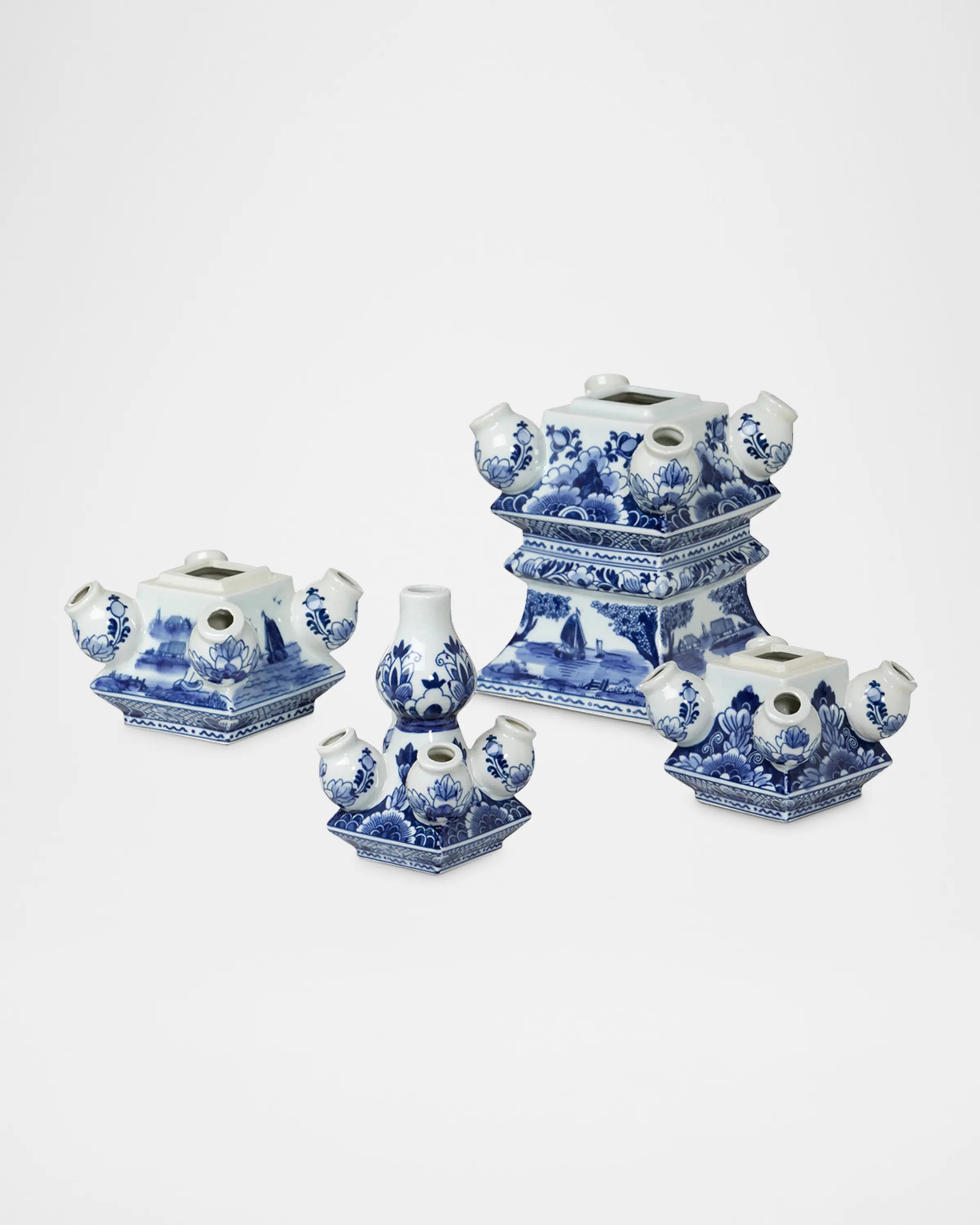 Imperial Ceramic Chinoiserie Tulip Vase