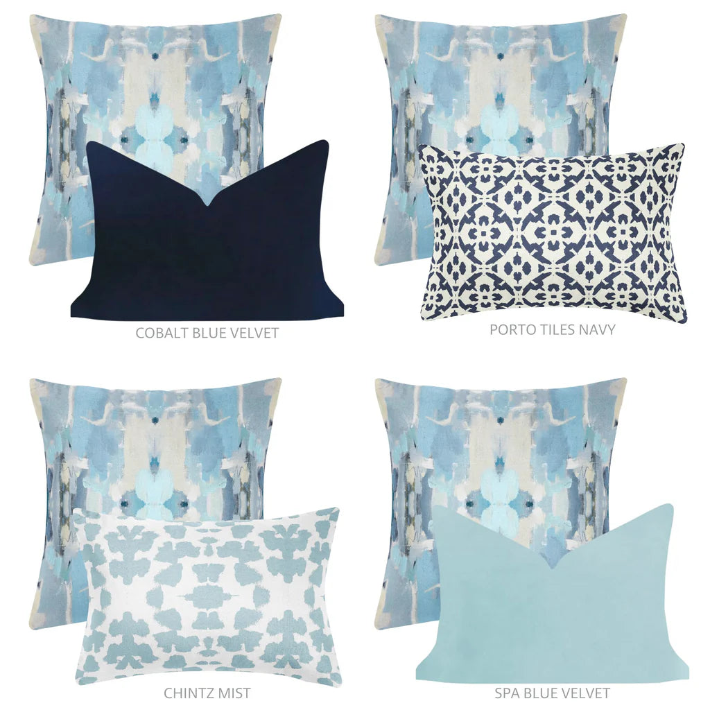 Ocean Breeze Pillow, 22"