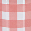 Gingham Enamelware Mugs, Set of 4