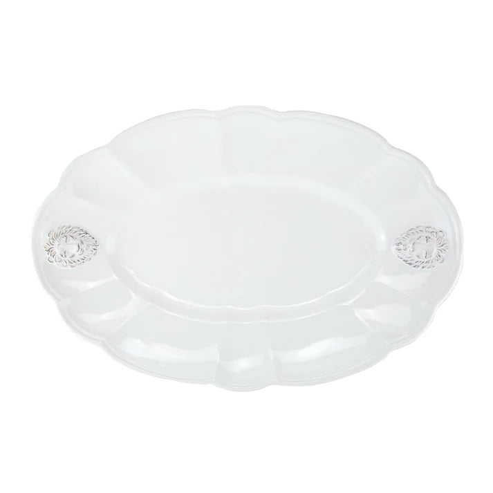 Leone Oval Scalloped Platter