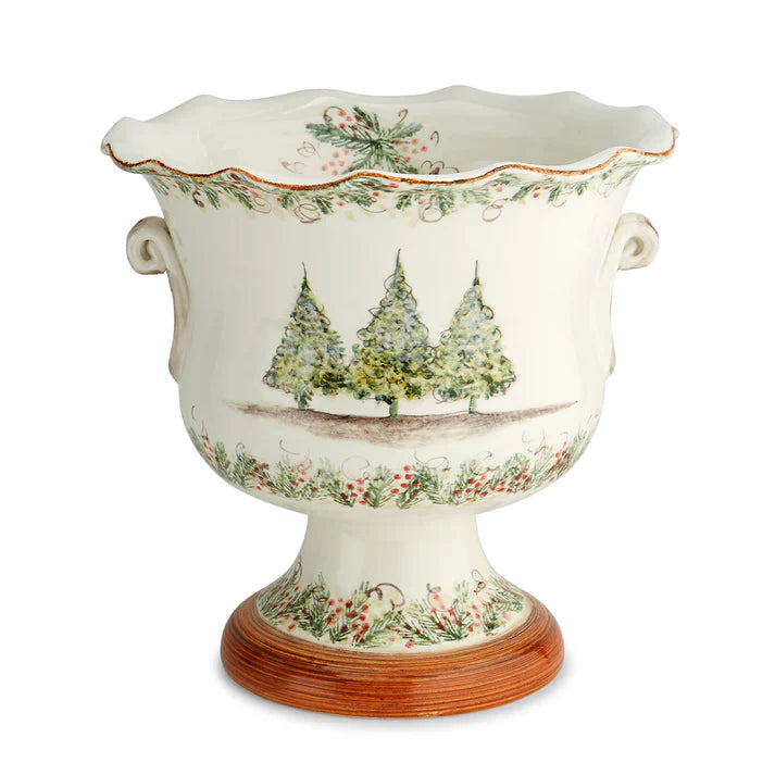 Natale Footed Cachepot/Ice Bucket