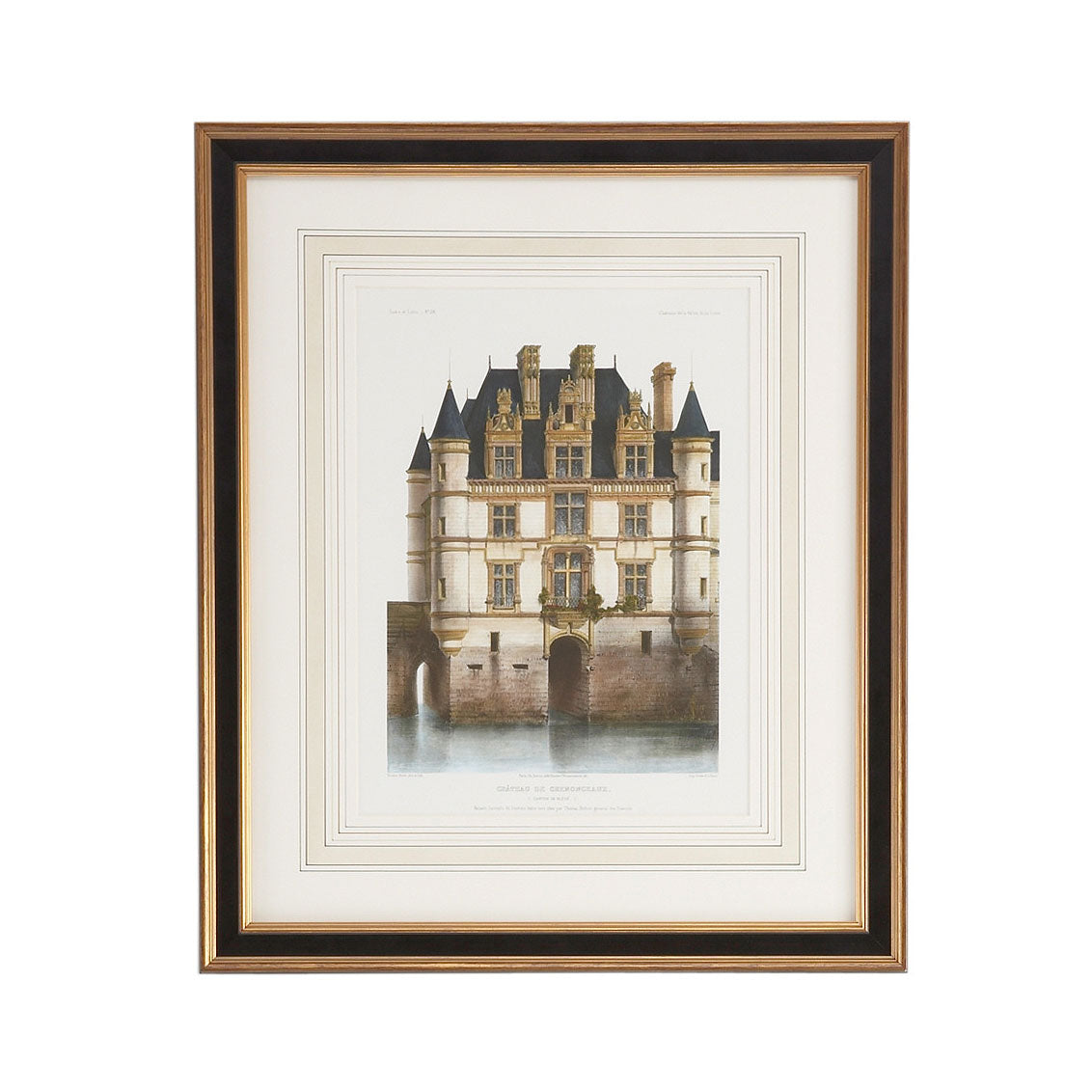 Chelsea House Chateau Chenunceaux Lithograph