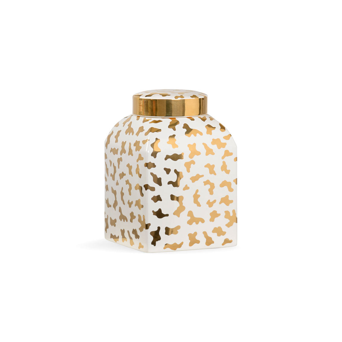 Jungle Ginger Jar - White