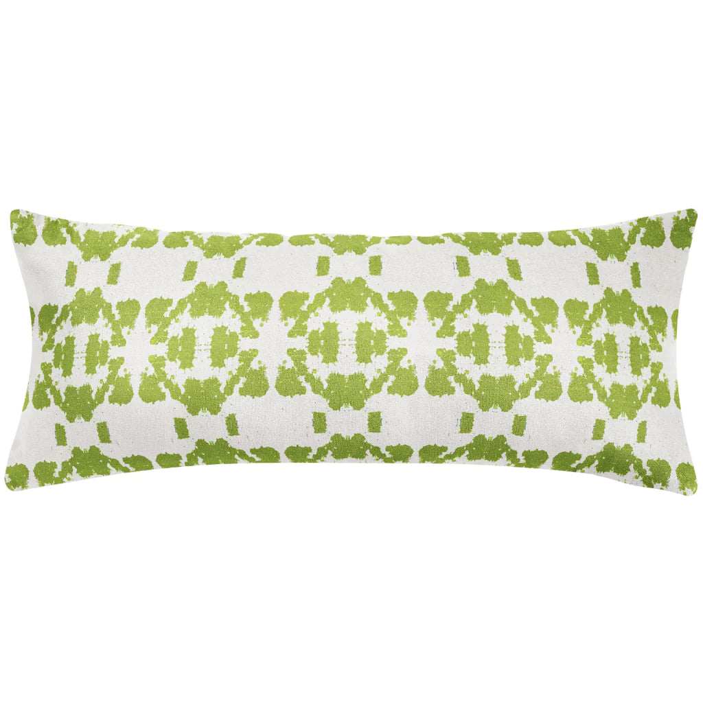 Laura Park Mosaic Green Pillow, 36"