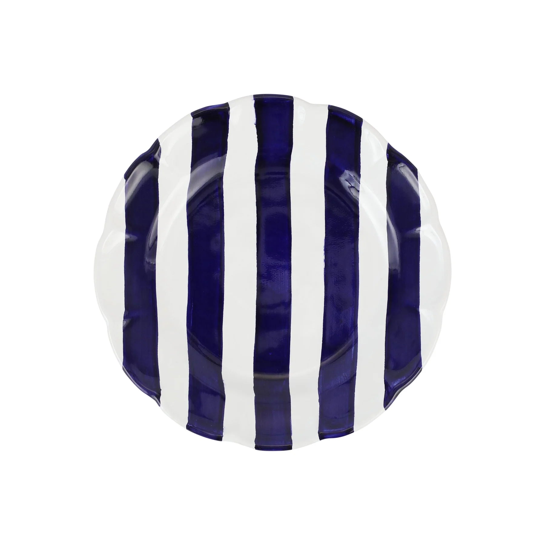 Vietri Amalfitana Stripe Salad Plate