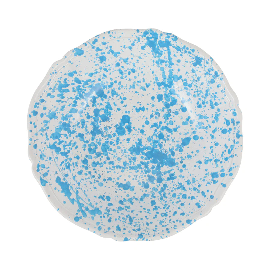 Vietri Amalfitana Splatter Serving Bowl