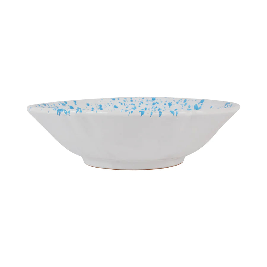Vietri Amalfitana Splatter Serving Bowl