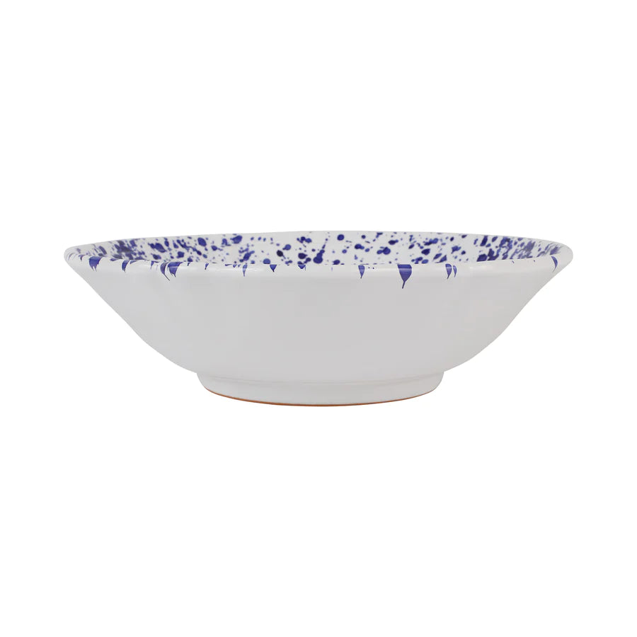 Vietri Amalfitana Splatter Serving Bowl