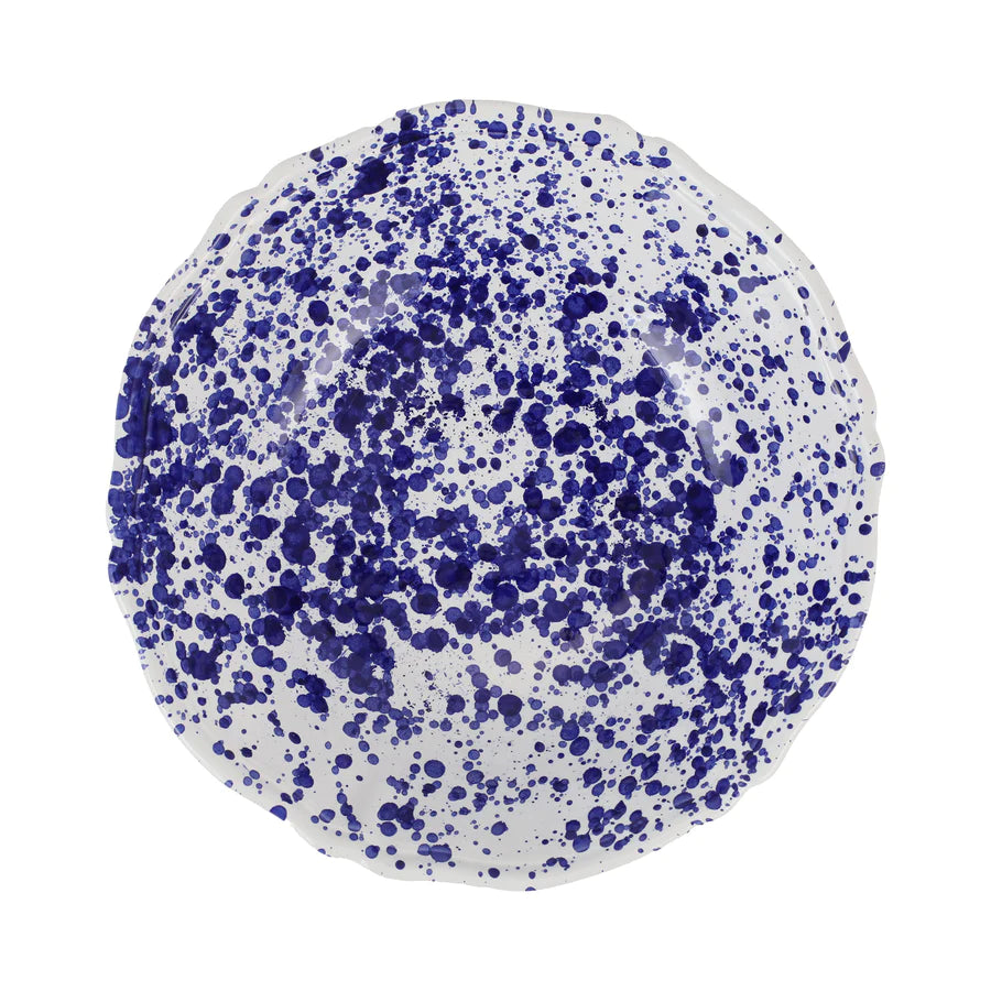 Vietri Amalfitana Splatter Serving Bowl