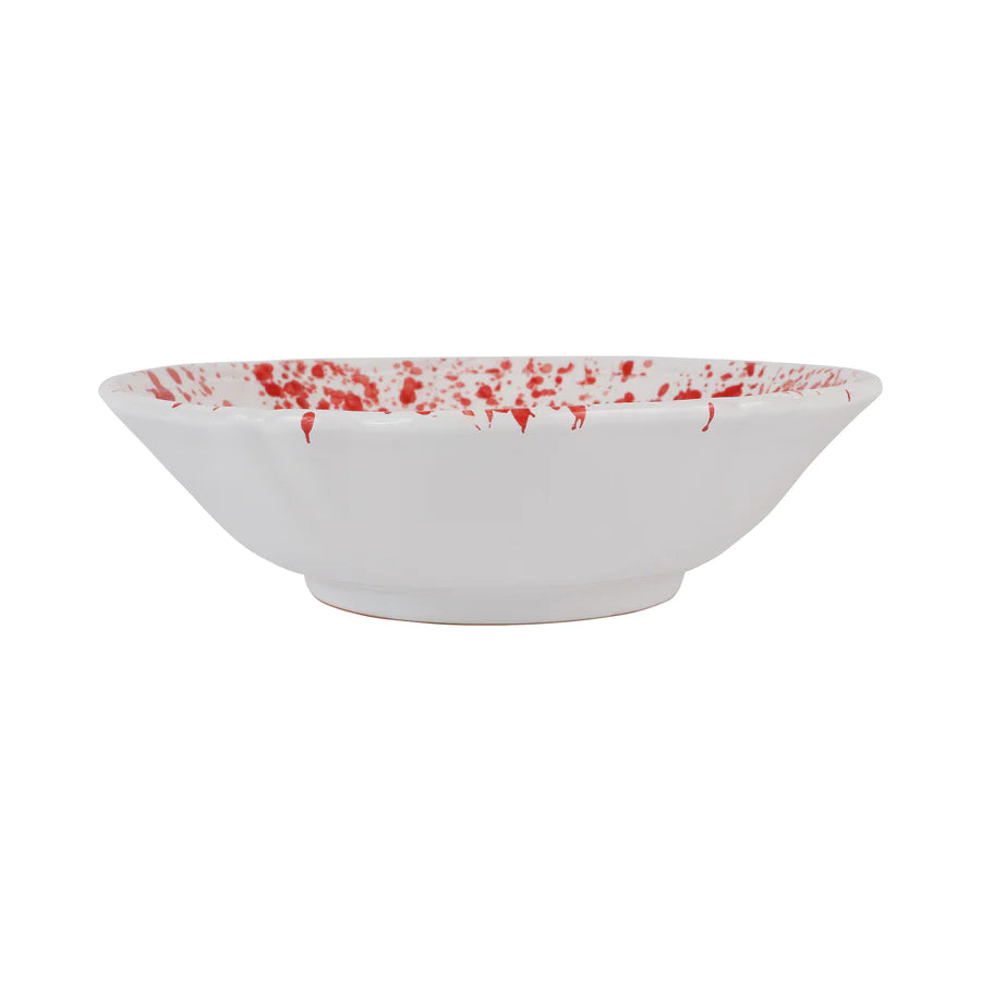 Vietri Amalfitana Splatter Serving Bowl
