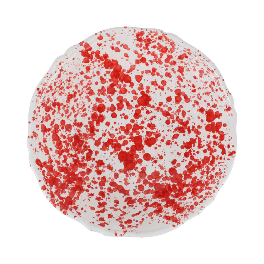 Vietri Amalfitana Splatter Serving Bowl