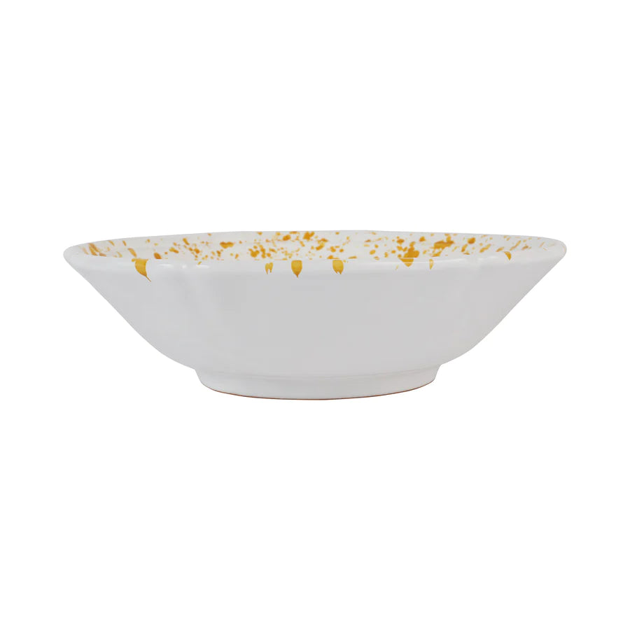 Vietri Amalfitana Splatter Serving Bowl