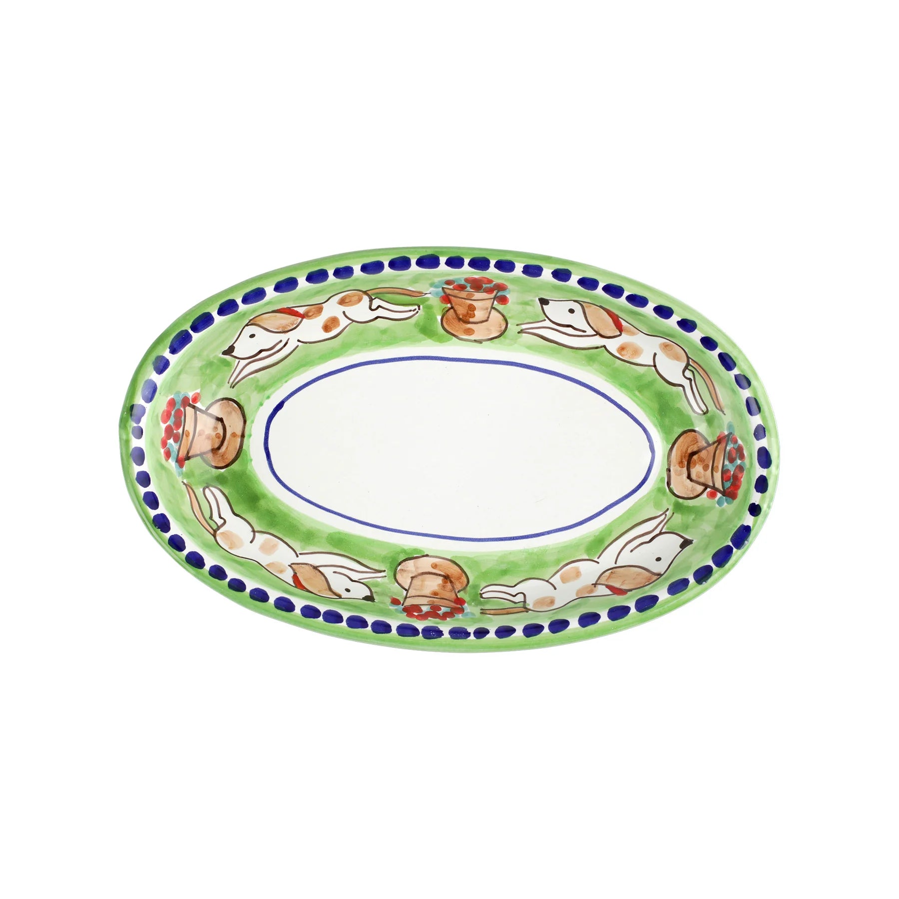 Vietri Campagna Small Oval Tray