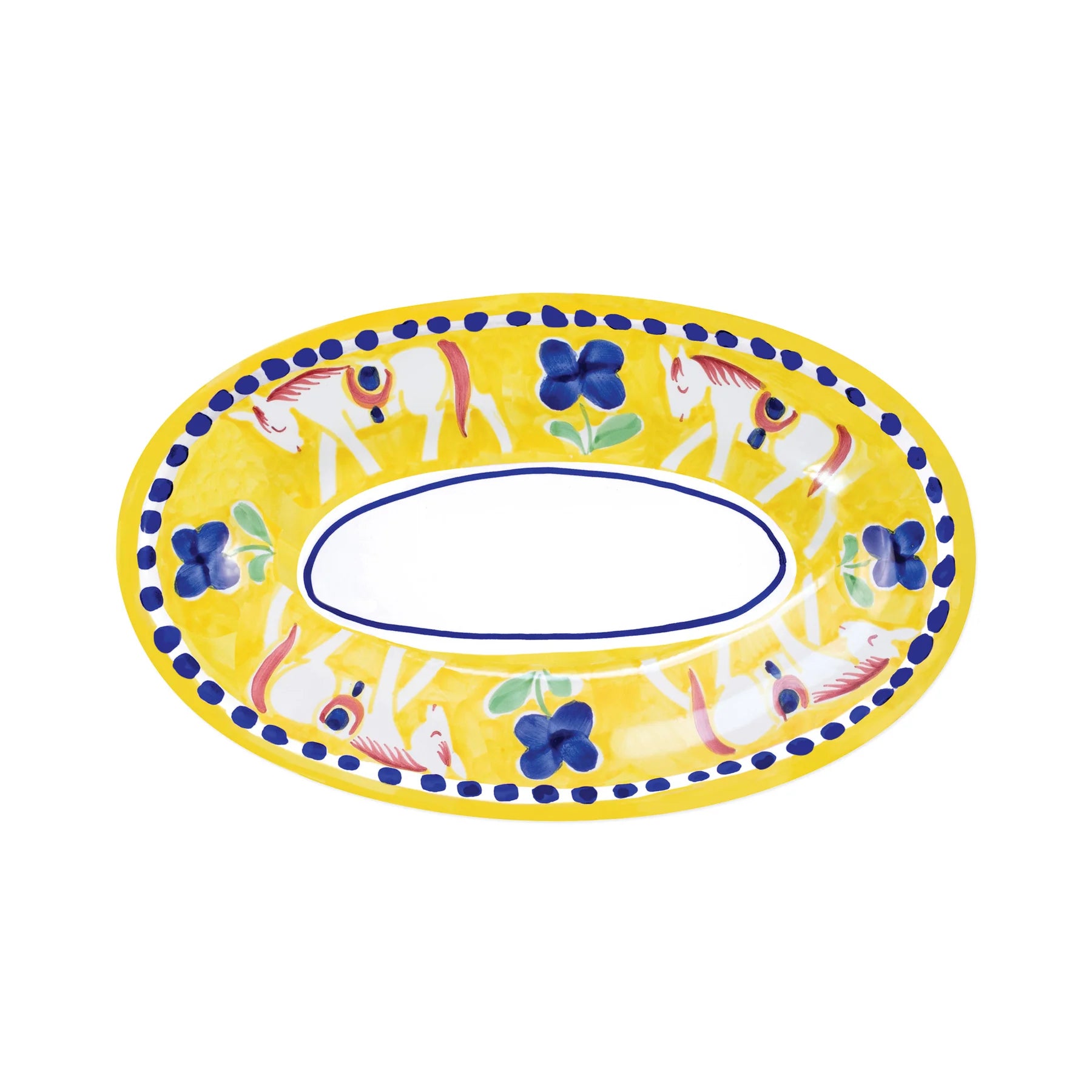 Vietri Campagna Small Oval Tray