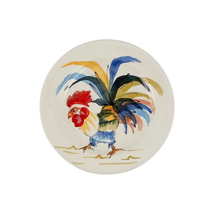 Vietri Gallo Salad Plate