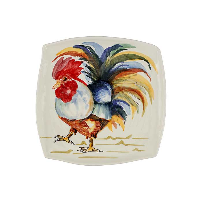 Vietri Gallo Square Platter