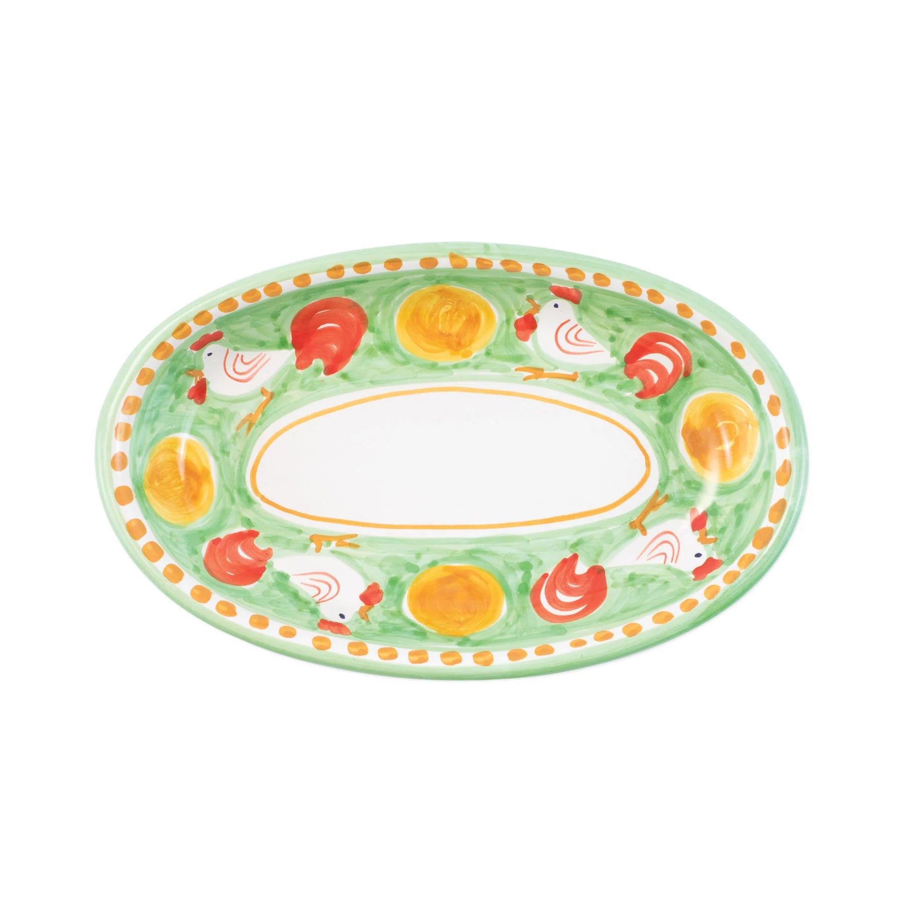 Vietri Campagna Small Oval Tray