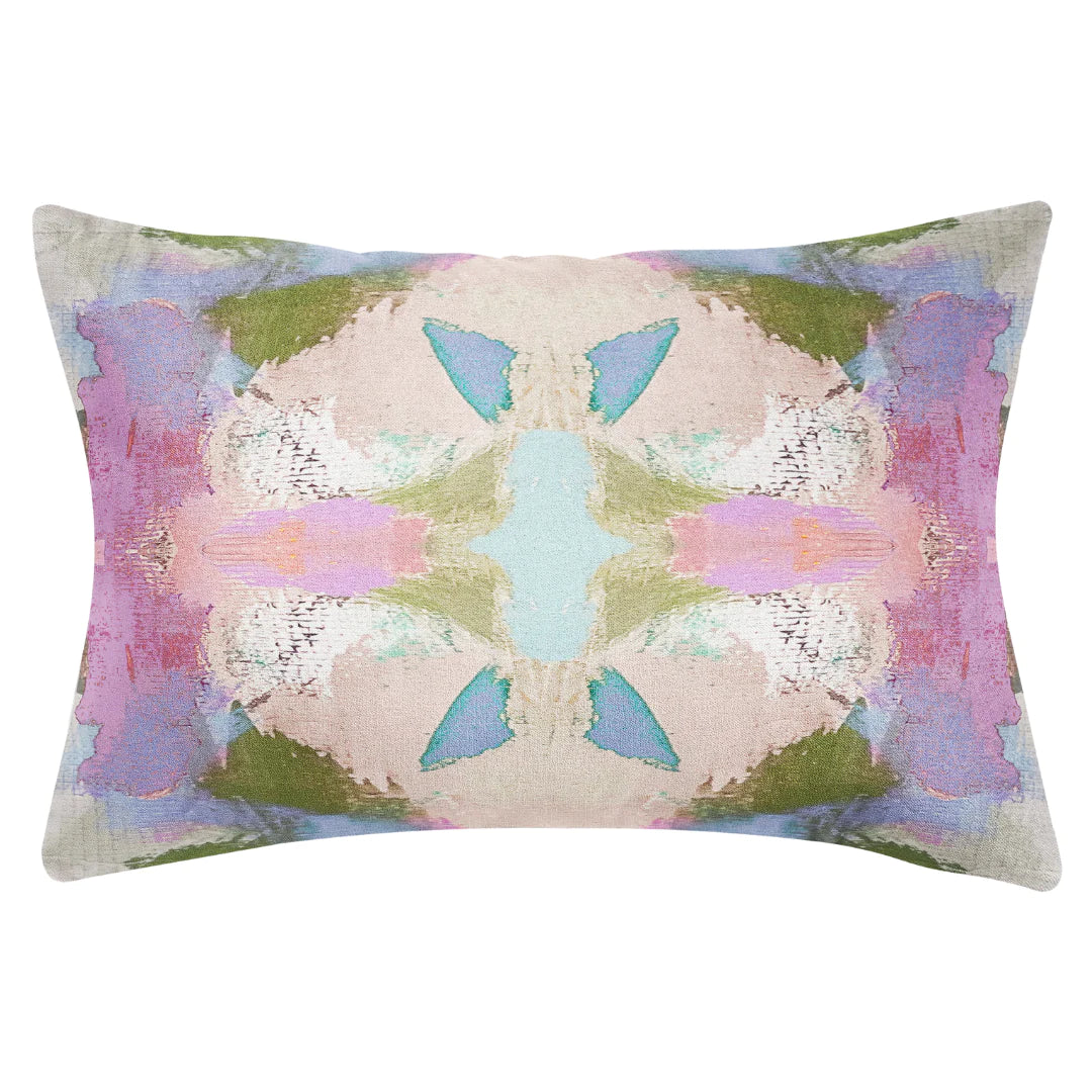 Laura Park Begonia Violet Pillow, 20