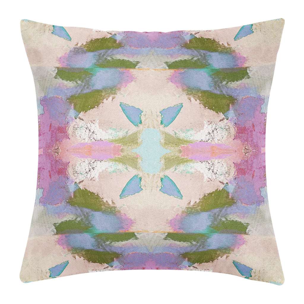 Laura Park Begonia Violet Pillow, 22"