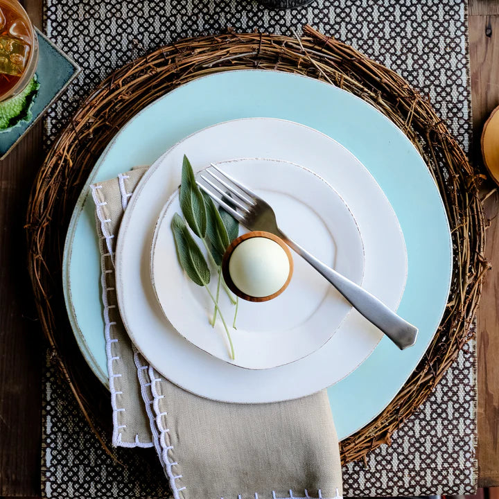 Vietri Lastra Round Dinner Plate