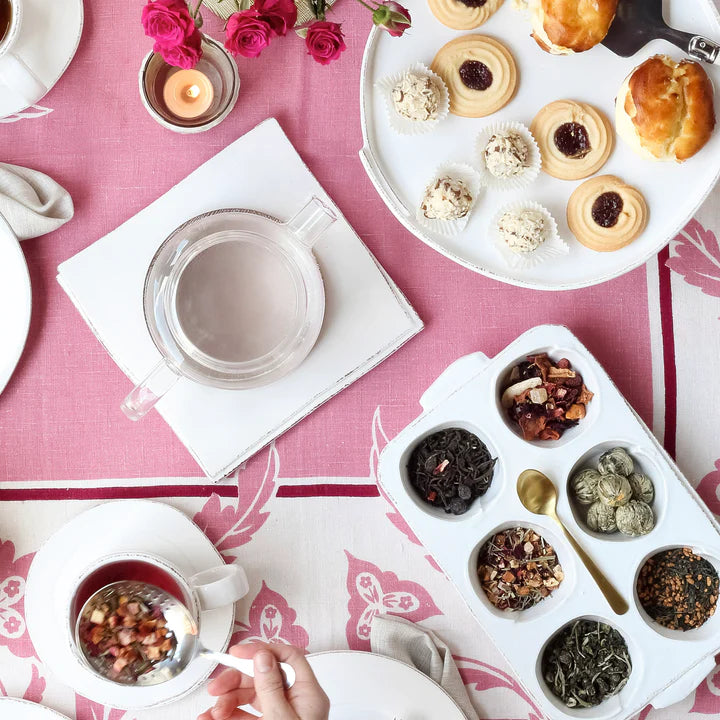 Vietri Lastra White Muffin Tin
