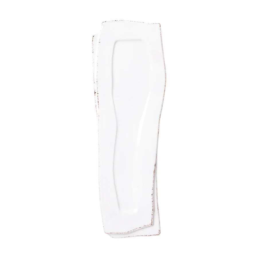 Vietri Lastra White Spoon Rest