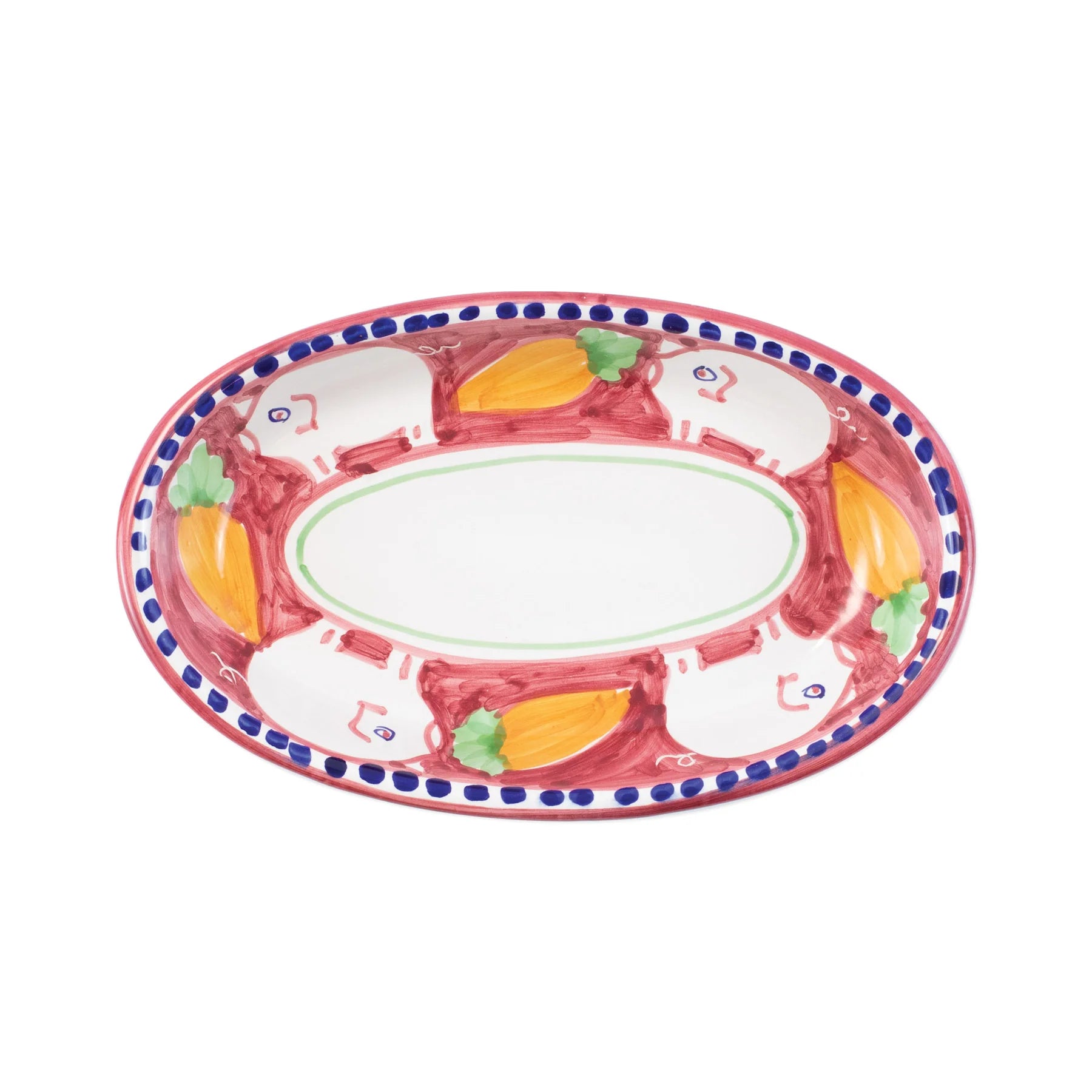 Vietri Campagna Small Oval Tray